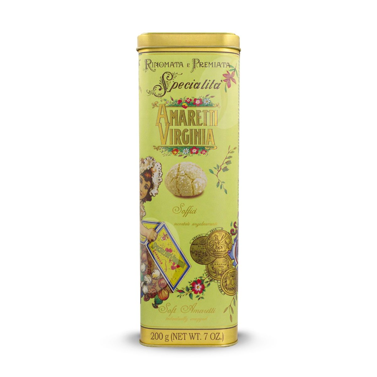 Amaretti Virginia, groot zacht 200 g