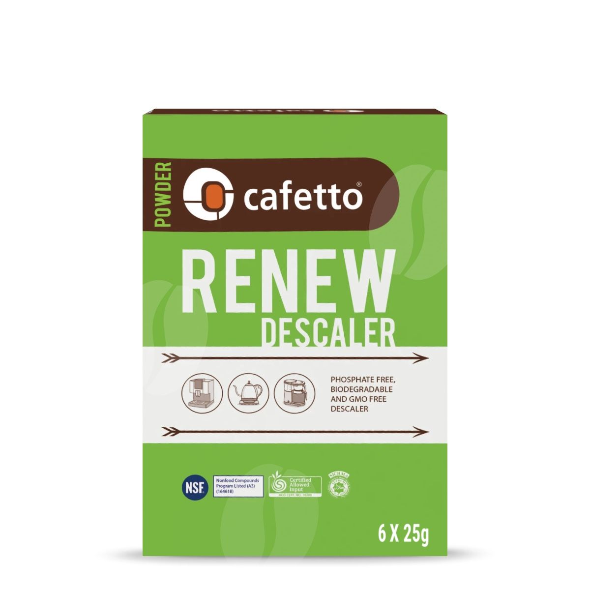 Cafetto Renew Descaler Sachet Cafetto Renew Descaler Sachet