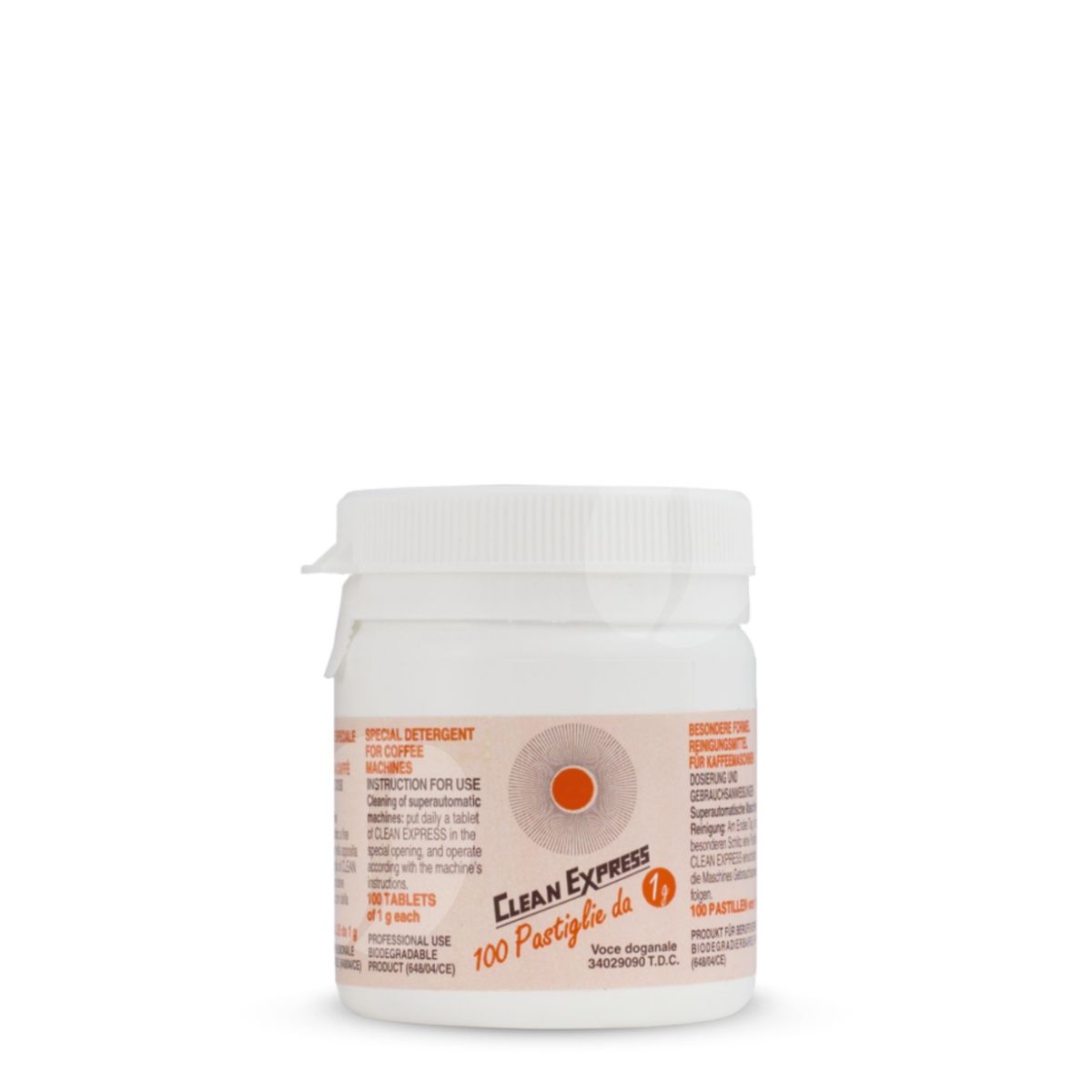 Clean Express reinigingstabletten a 1.0 gram, 100 stuks Clean Express reinigingstabletten a 1.0 gram, 100 stuks