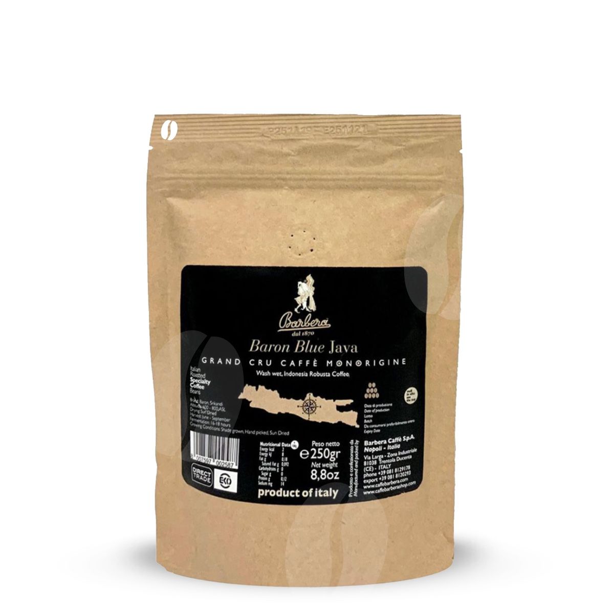 Caffè Barbera Blu Baron Java - Monorigin