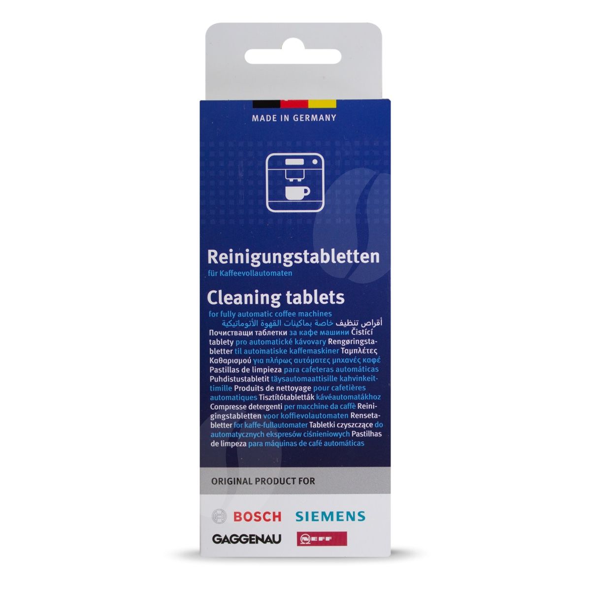 Bosch Reinigingstabletten  TZ60001/TCZ6001 Bosch Reinigingstabletten  TZ60001/TCZ6001