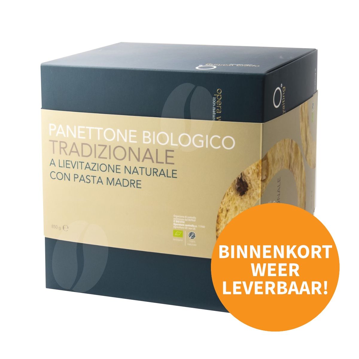 Opera Waiting Panettone "Biologico Tradizionale" 850 g