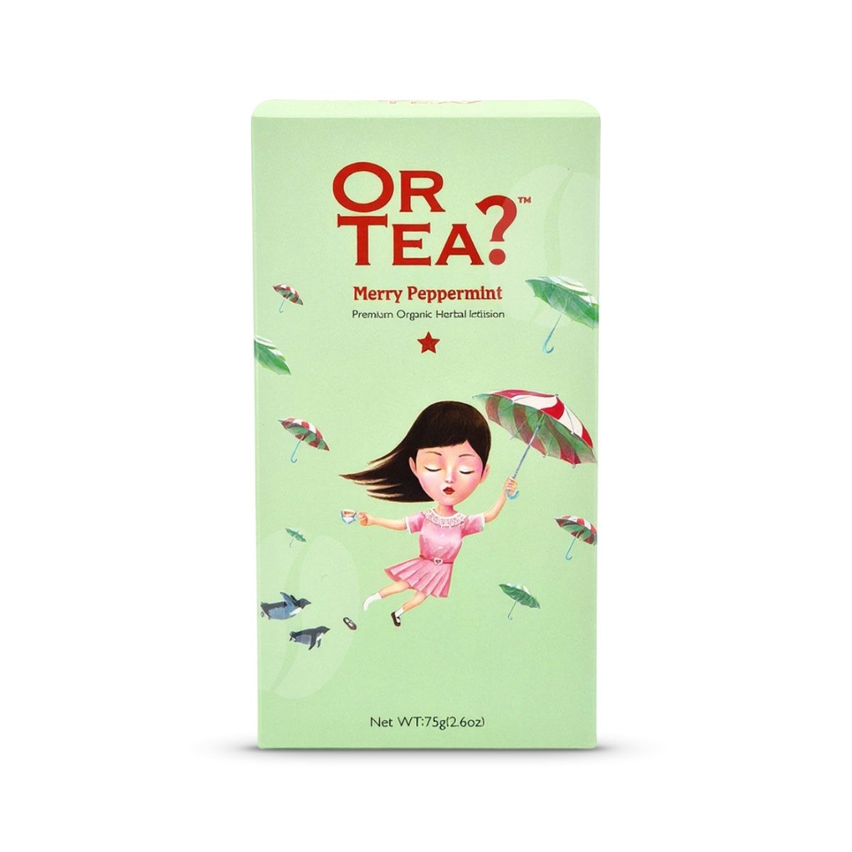 Or Tea? Merry Peppermint - losse thee navulverpakking