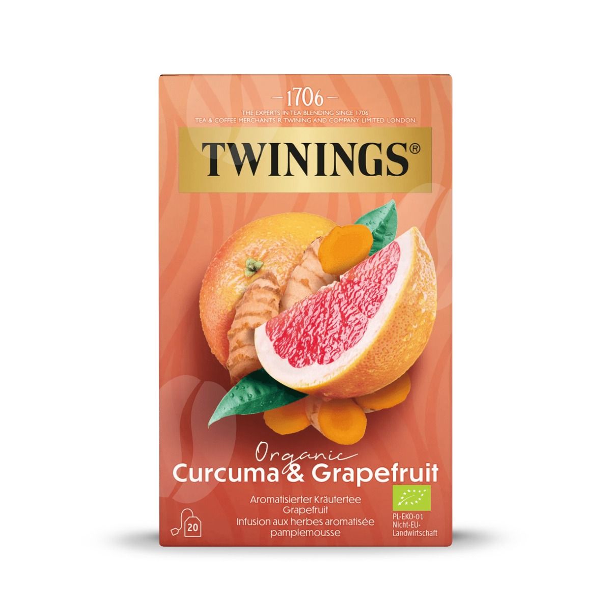 Twinings Organic Curcuma & Grapefruit